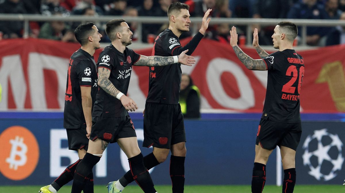 Schick s Leverkusenem v boji o osmifinále Ligy mistrů bude hájit dvougólový náskok